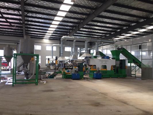 качество  PP Raffia Bag Granulating Plastic Recycling Machine Line 380V 50HZ завод