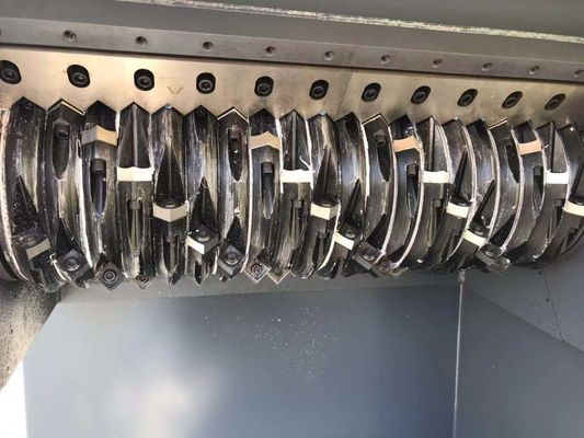 Шредер полиэтиленовой пленки лезвия D2, фильм Hdpe повторно используя машину