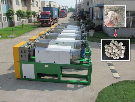 Машина сумки рафии гарантии 90kw PP 1 года пластиковая более сухая