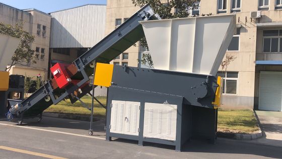Машина шредера вала системы 400kg/H 380V PLC одиночная