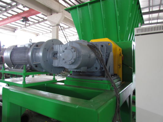 машина шредера вала близнеца 18.5kw, машина прочной покрышки shredding