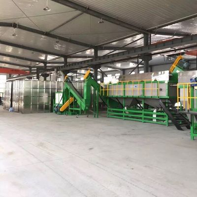 Бутылка фильма Ldpe Hdpe пластиковая повторно используя машины