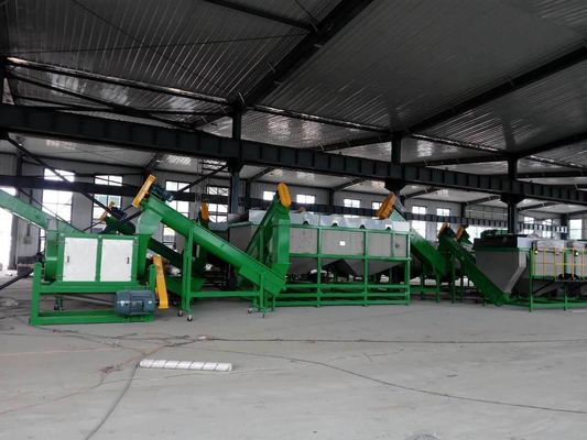 Бутылка фильма Ldpe Hdpe пластиковая повторно используя машины