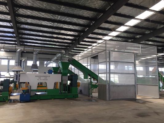 машина пластиковый Pelletizing фильмов PE 1000kg/h повторно используя
