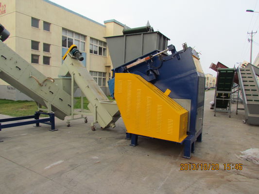Машина шредера вала системы 400kg/H 380V PLC одиночная