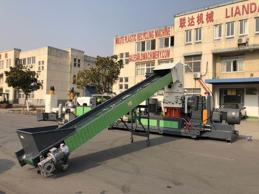 Зерна PP PE делая машину, машину Pelletizing 198mm пластиковую