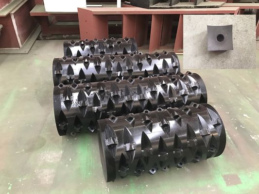 69pcs роторная машина шредера вала лезвия 2ton/H одиночная